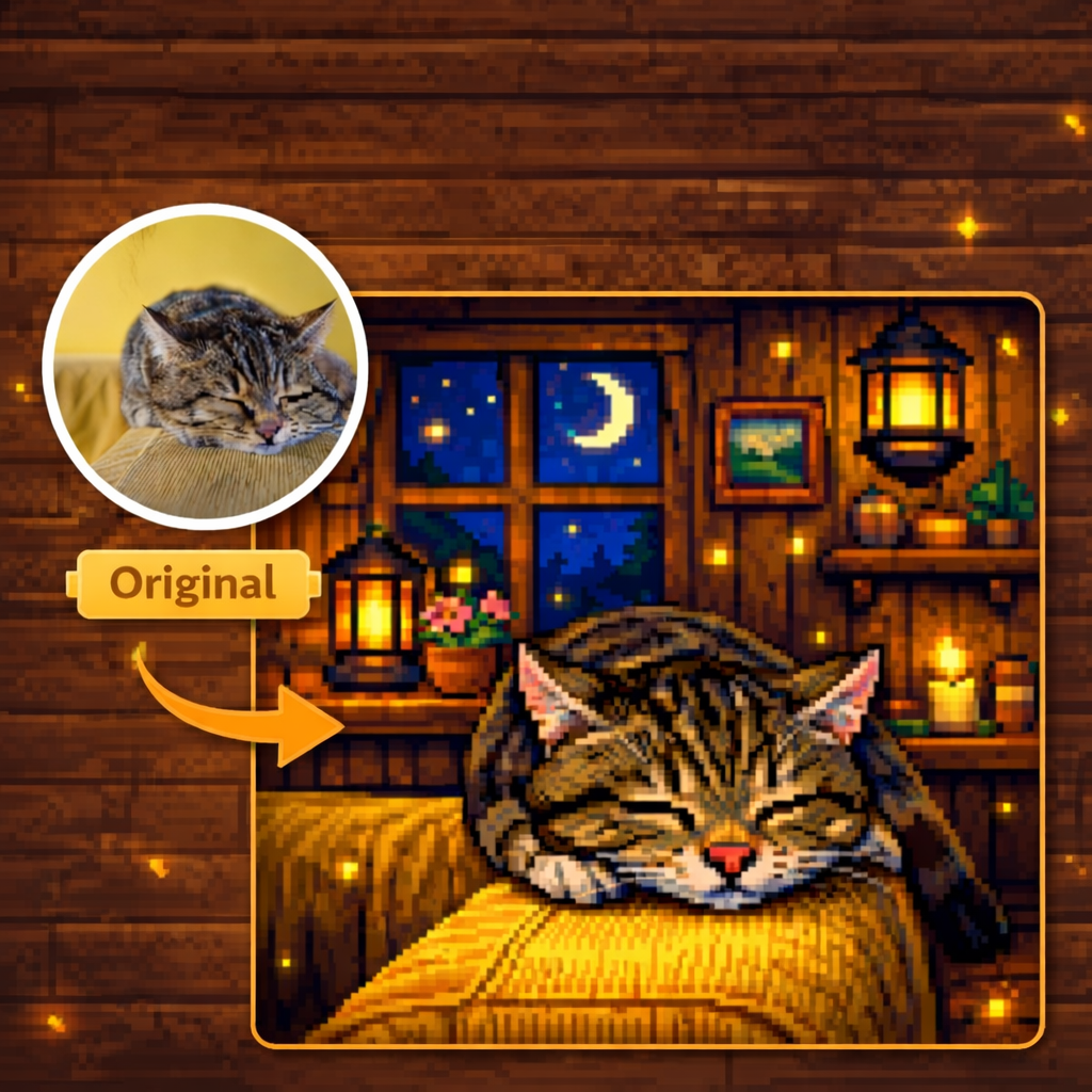 Ilustración personalizada - Estilo Stardew Valley